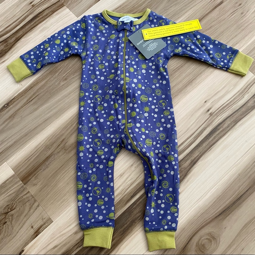 Sweet Peanut long suit planetary dreams bodysuit